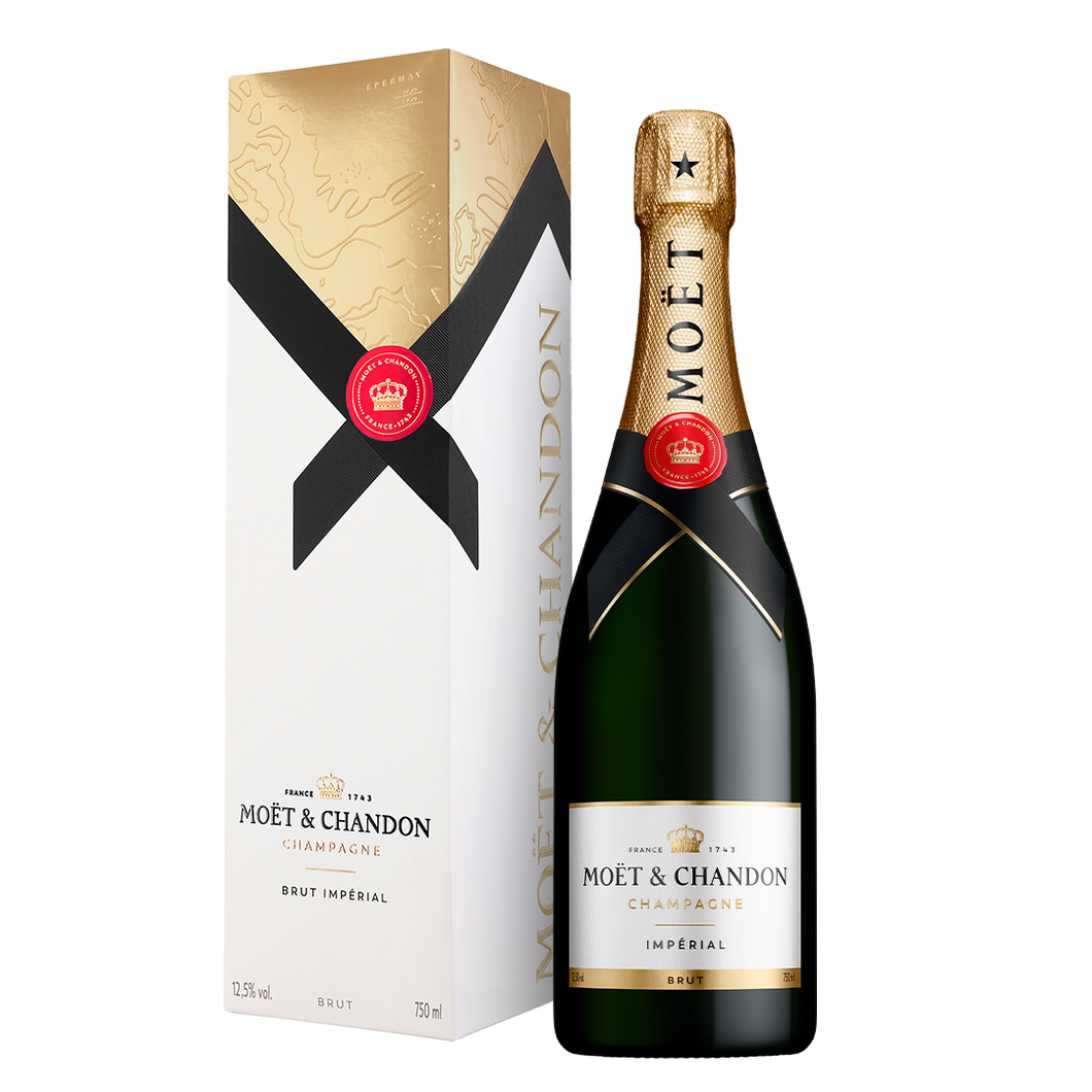 MOËT & CHANDON IMPERIAL BRUT 750ML GIFT BOX (NEW PACK)