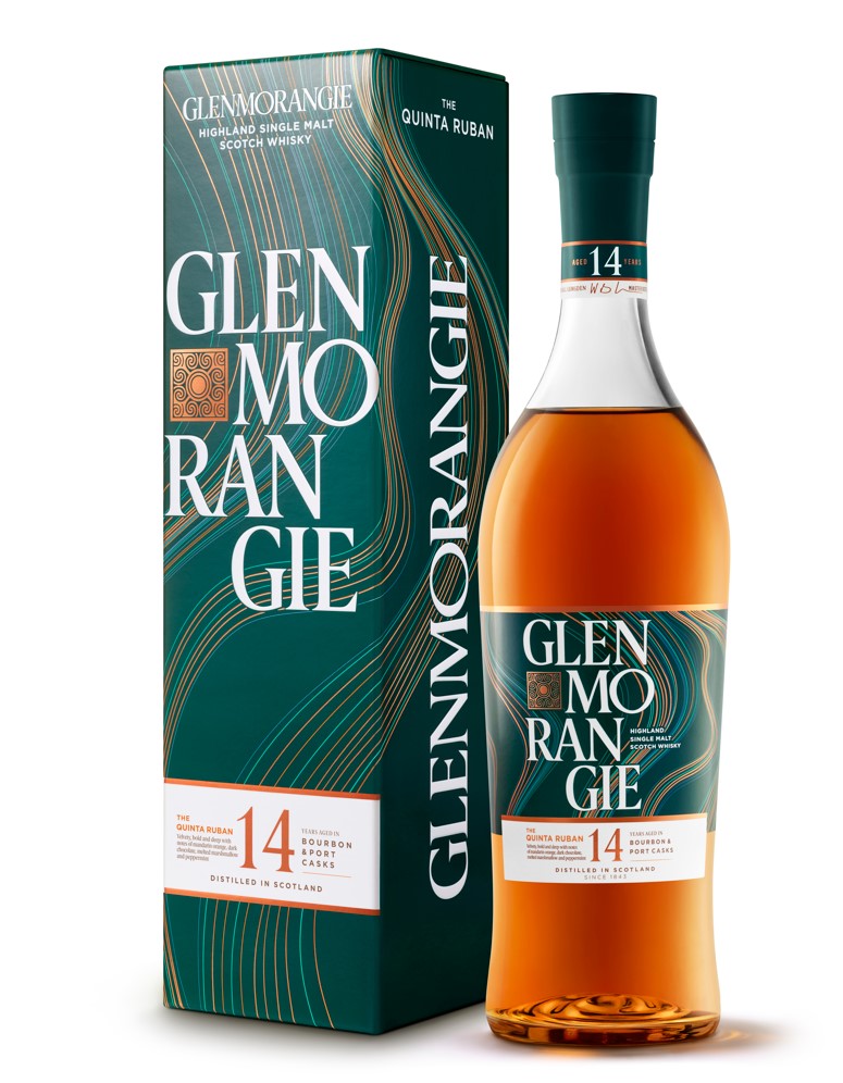 GLENMORANGIE QUINTA RUBAN 700ML GIFT BOX (NEW PACK)